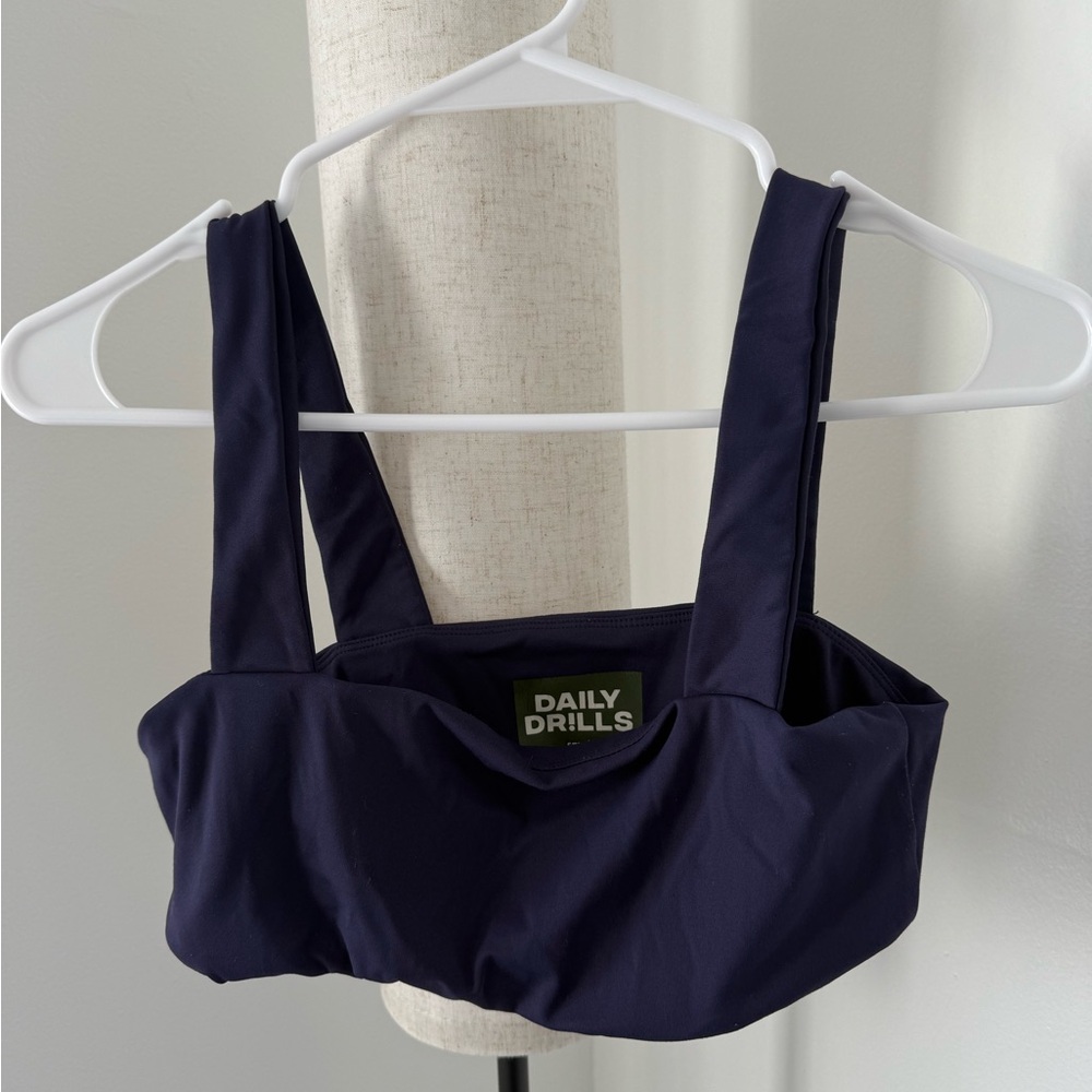 Daily Drills Dark Blue Sports Top
